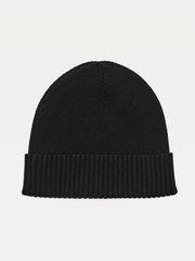 Pima Cotton Beanie - Black